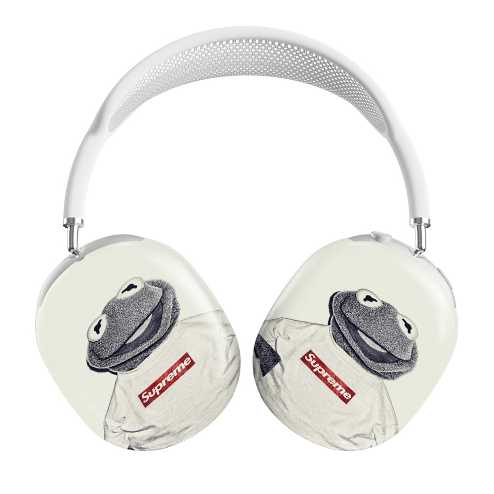 Black White Kermit  Supreme Airpods Max Tough Case