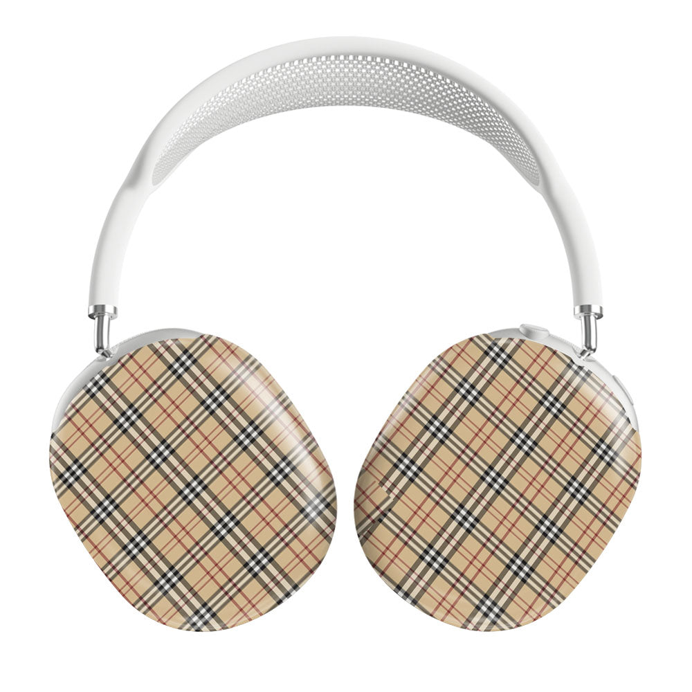 Burberry Patttern Airpods Max Tough Case