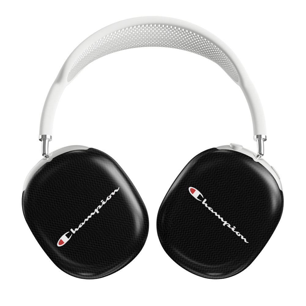 Champion Black Motif Airpods Max Tough Case