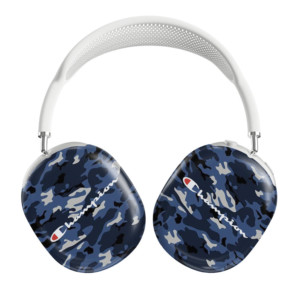 Champion Blue Camo Airpods Max Tough Case