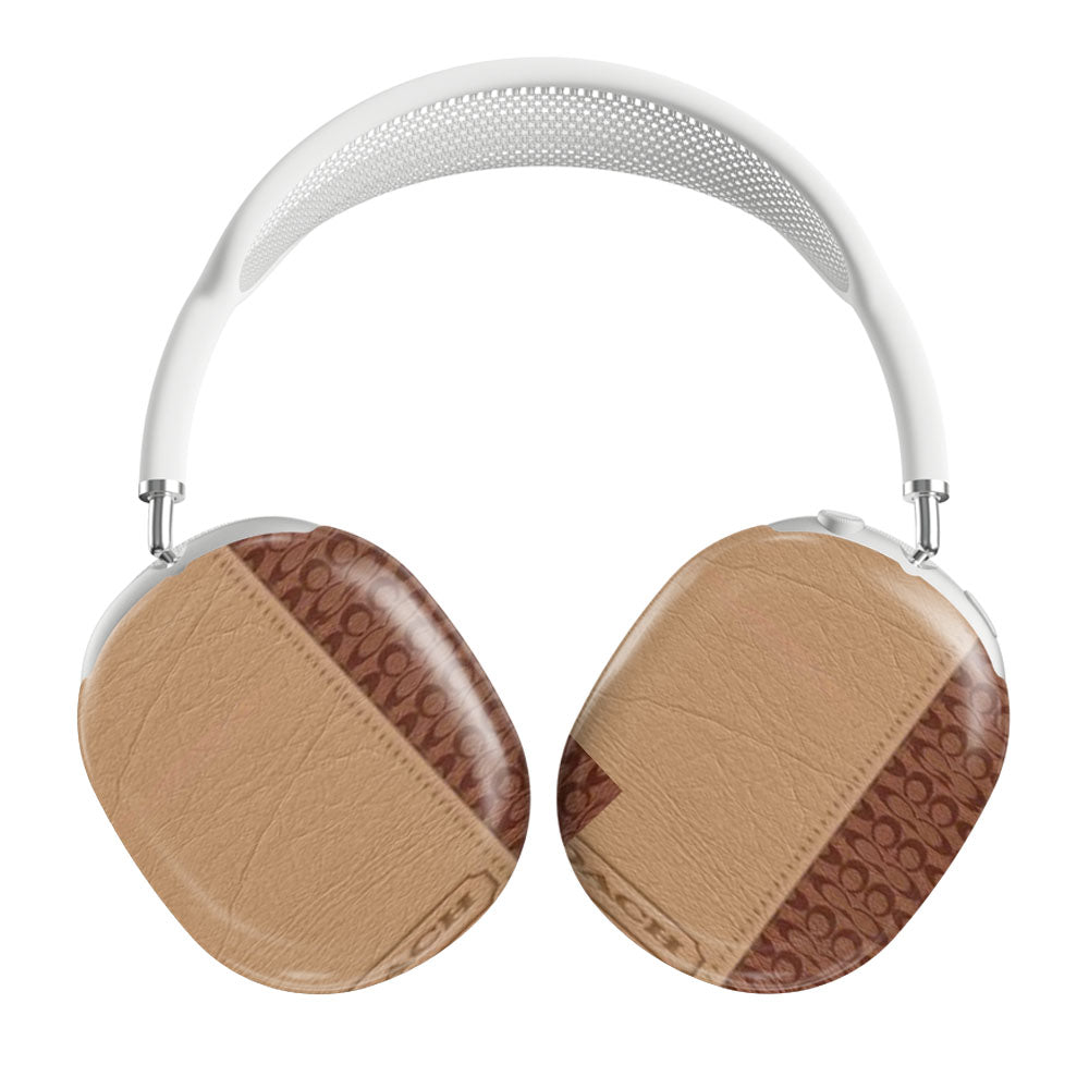 Coach Brown Airpods Max Tough Case