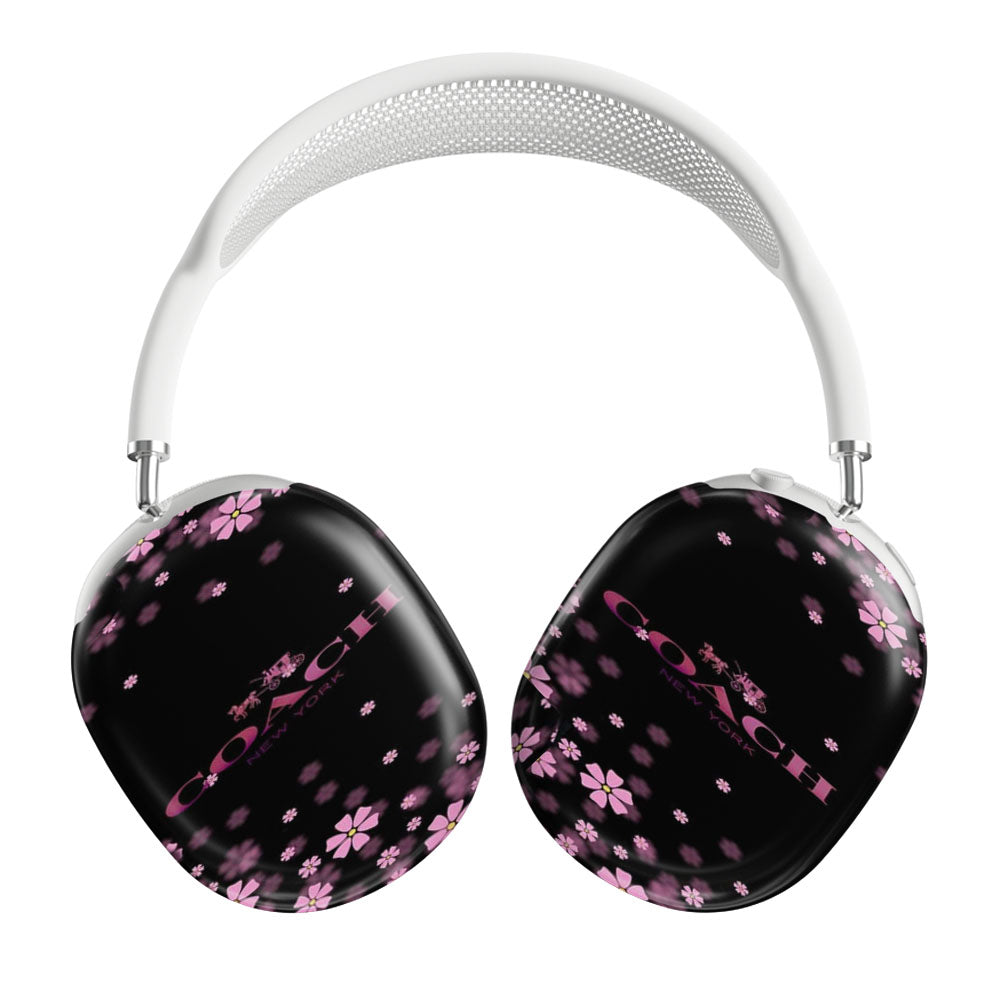 Coach Flowers Purple Sweet Airpods Max Tough Case