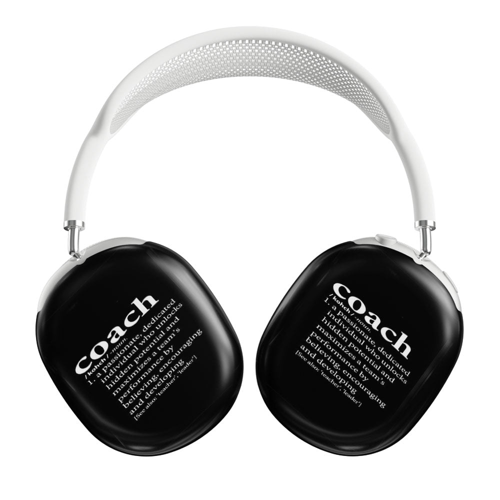 Coach Gift From Team Assistant Football Airpods Max Tough Case