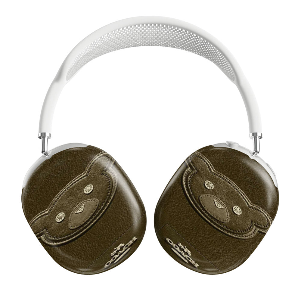 Coach New York Brown Bear Airpods Max Tough Case