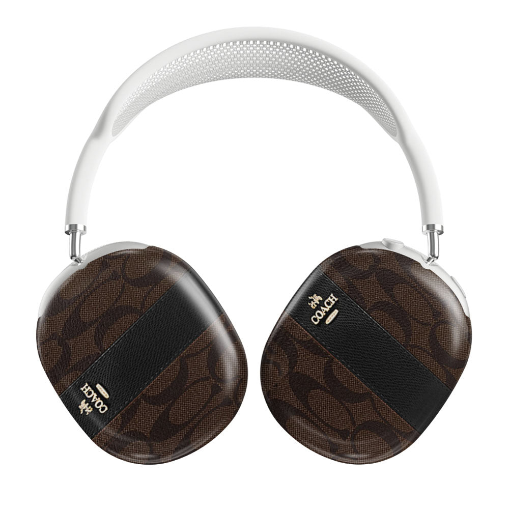 Coach Wallet Pattern Airpods Max Tough Case