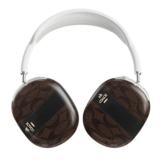 Coach Wallet Pattern Airpods Max Tough Case