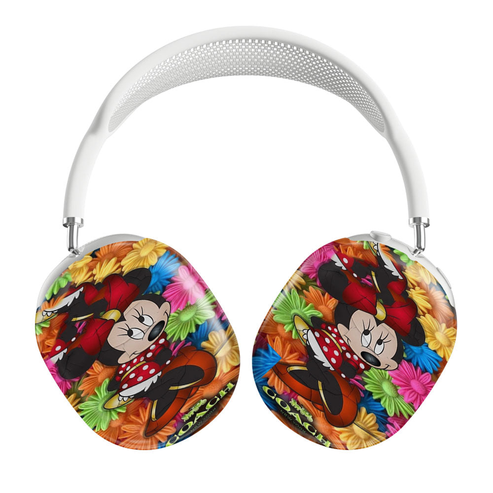 Colorfull Coach Minnie Mouse Flowers Airpods Max Tough Case