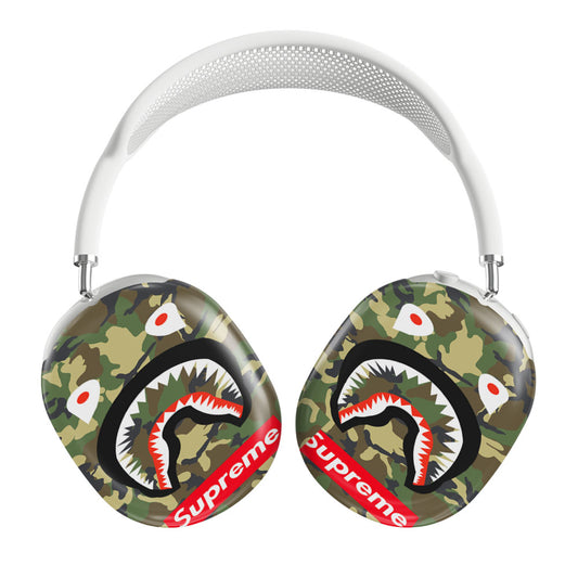 Face Shark Camou Supreme Airpods Max Tough Case
