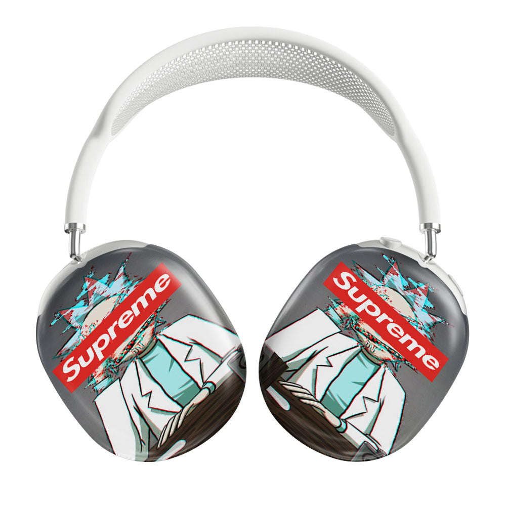 Glitchy Rick Supreme Airpods Max Tough Case