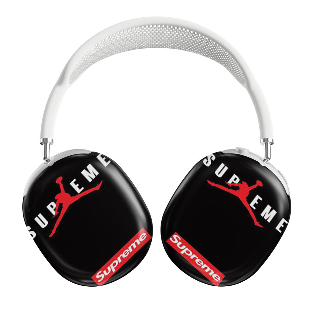 Jordan Supreme Black Airpods Max Tough Case