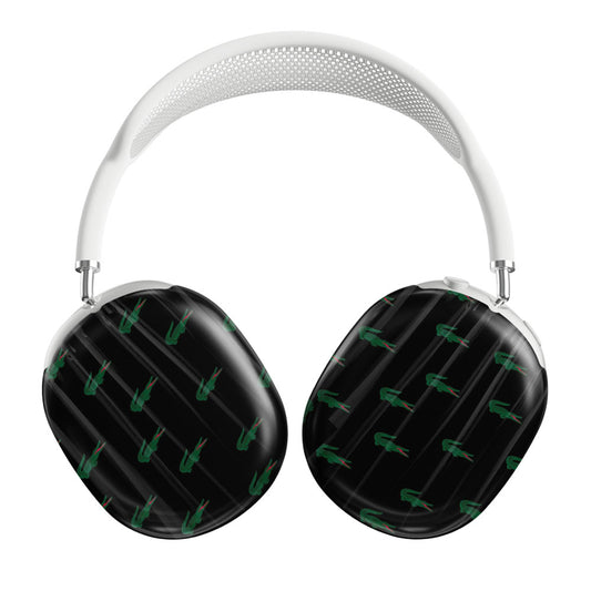 Lacoste Black Airpods Max Tough Case