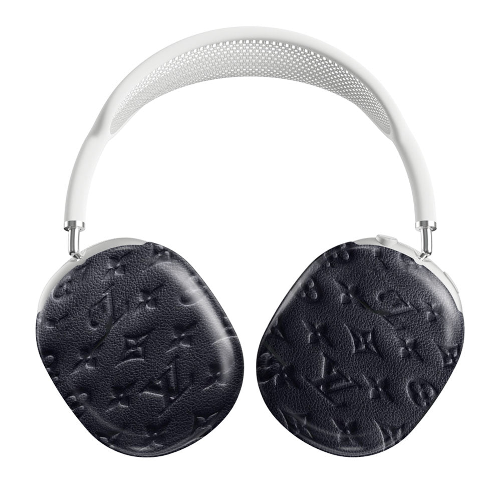 Louis Vuitton Black Print Airpods Max Tough Case
