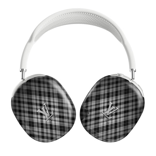 Louis Vuitton Logo In Silver Style Airpods Max Tough Case