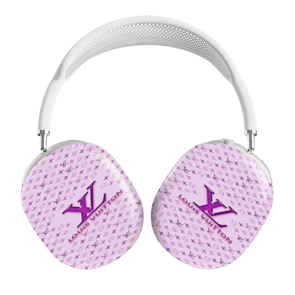 Louis Vuitton Logo Purple Airpods Max Tough Case
