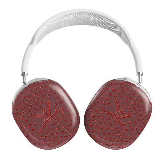 Louis Vuitton Maroon Airpods Max Tough Case
