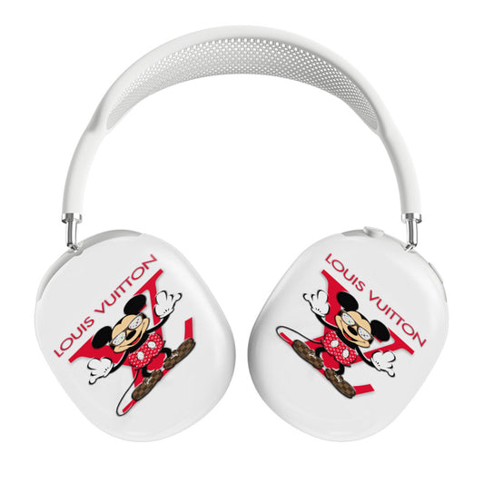 Mickey Louis Vuitton White Airpods Max Tough Case