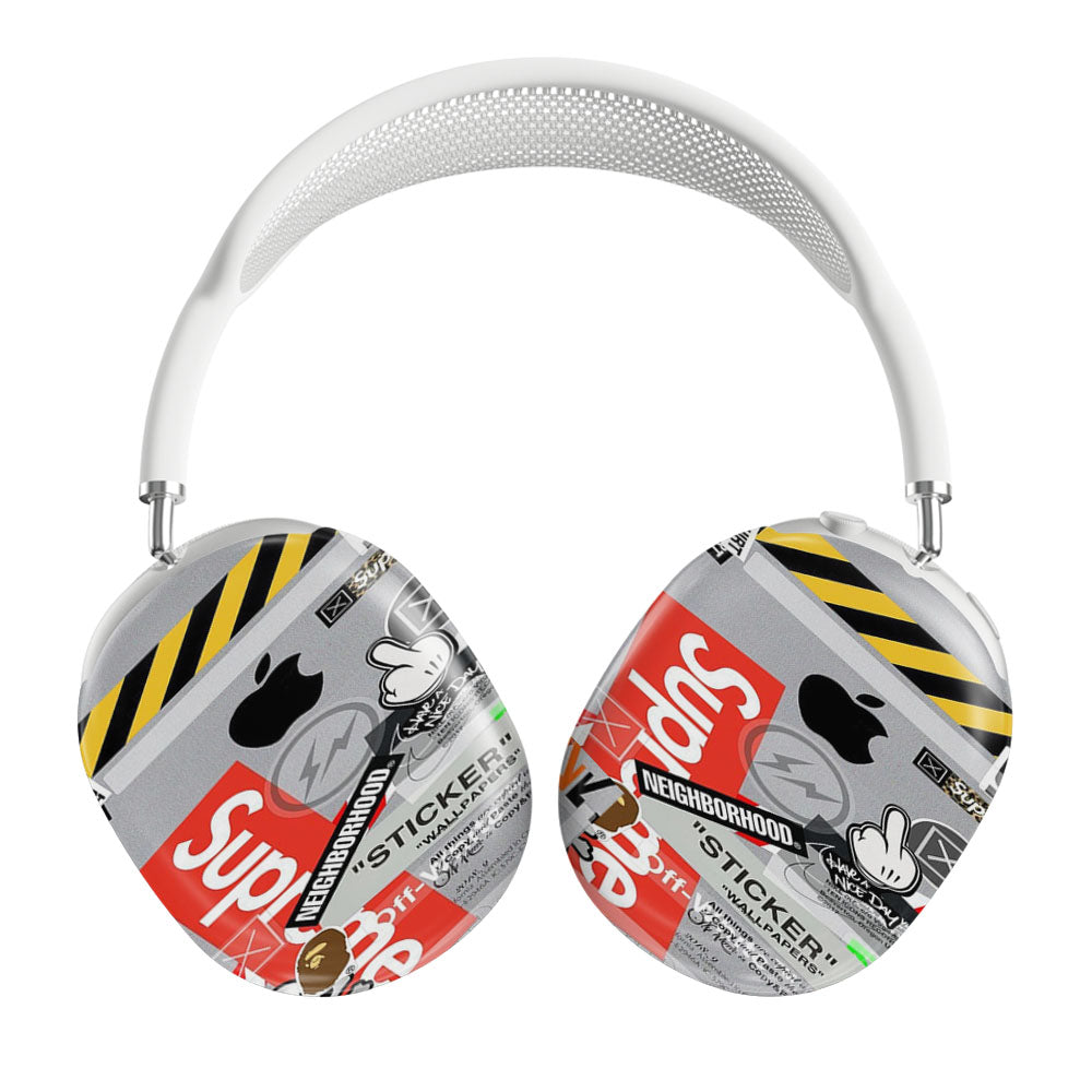 Off White Supreme Airpods Max Tough Case