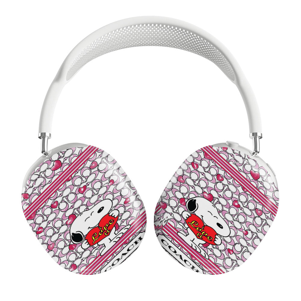 Snoopy Coach Airpods Max Tough Case