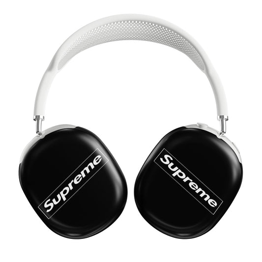 Supreme Black Airpods Max Tough Case