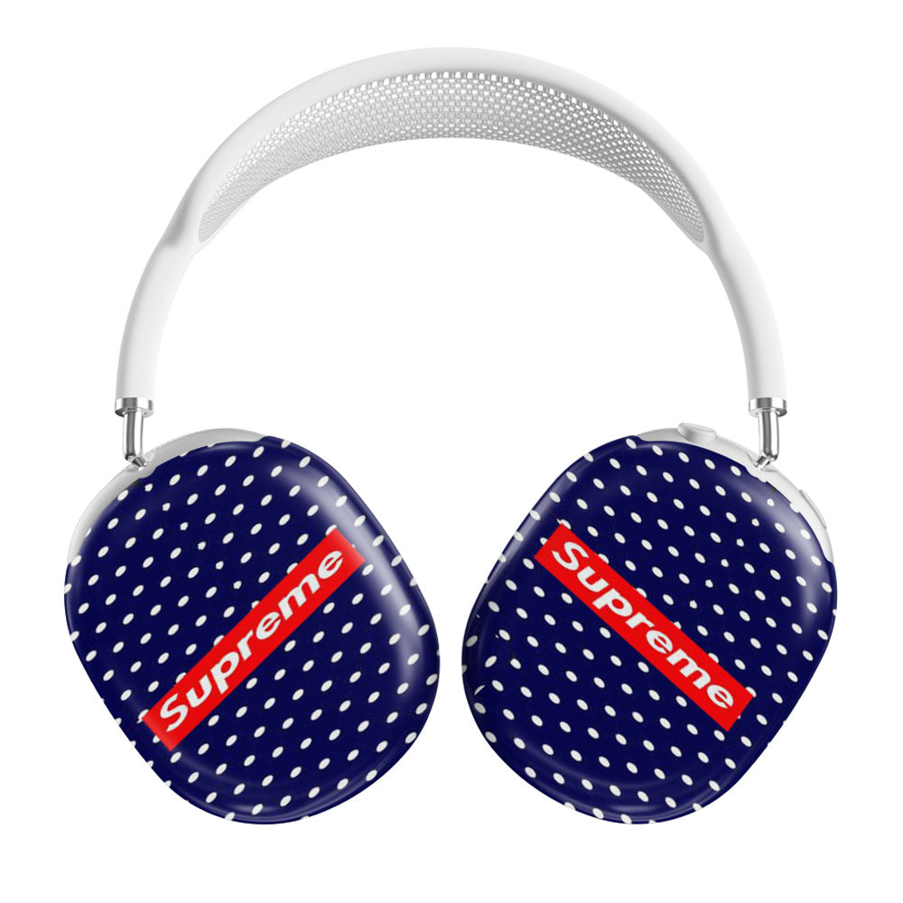 Supreme Blue White Dot  Airpods Max Tough Case