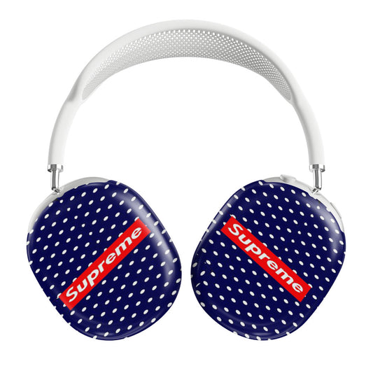 Supreme Blue White Dot  Airpods Max Tough Case