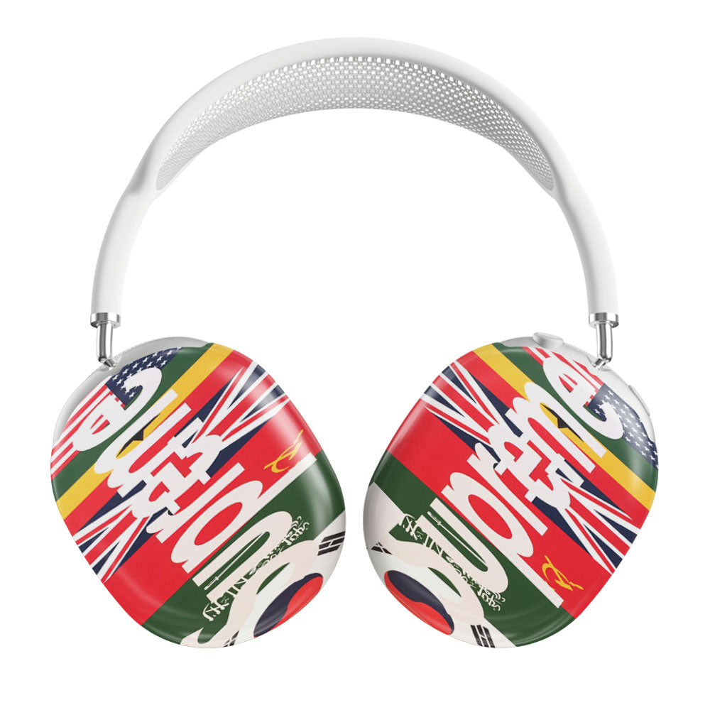 Supreme Flags Box Logo Sticker Airpods Max Tough Case