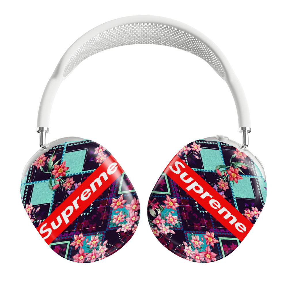 Supreme Flower Art Airpods Max Tough Case