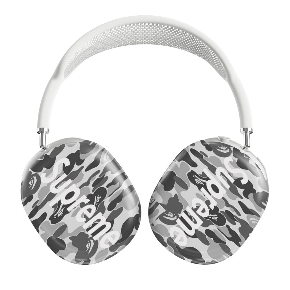 Supreme Grey Airpods Max Tough Case