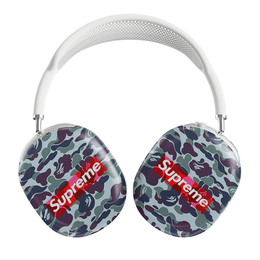 Supreme Logo Camo Airpods Max Tough Case