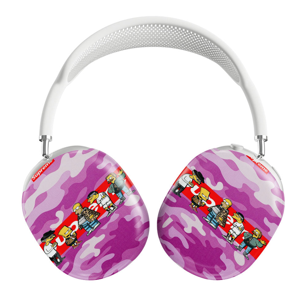 Supreme Pink Camo Airpods Max Tough Case