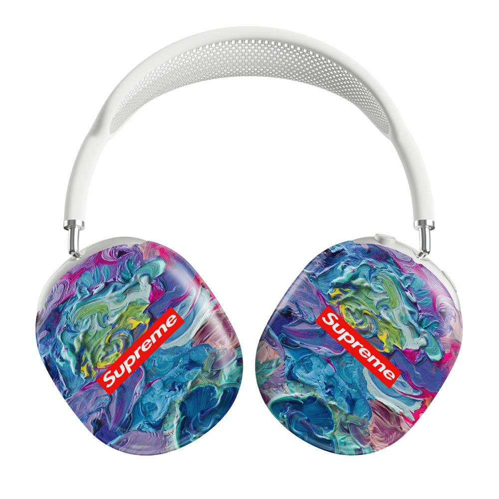 Supreme Rainbow Flow Abstraction Airpods Max Tough Case