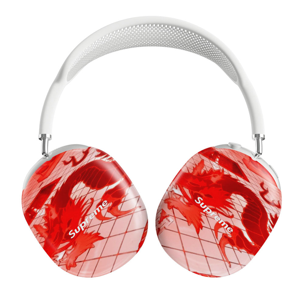 Supreme Red Dragon Airpods Max Tough Case