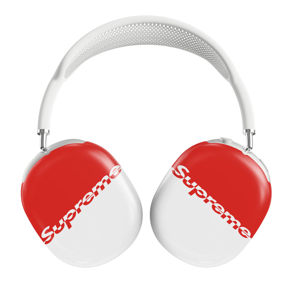 Supreme Red White Airpods Max Tough Case
