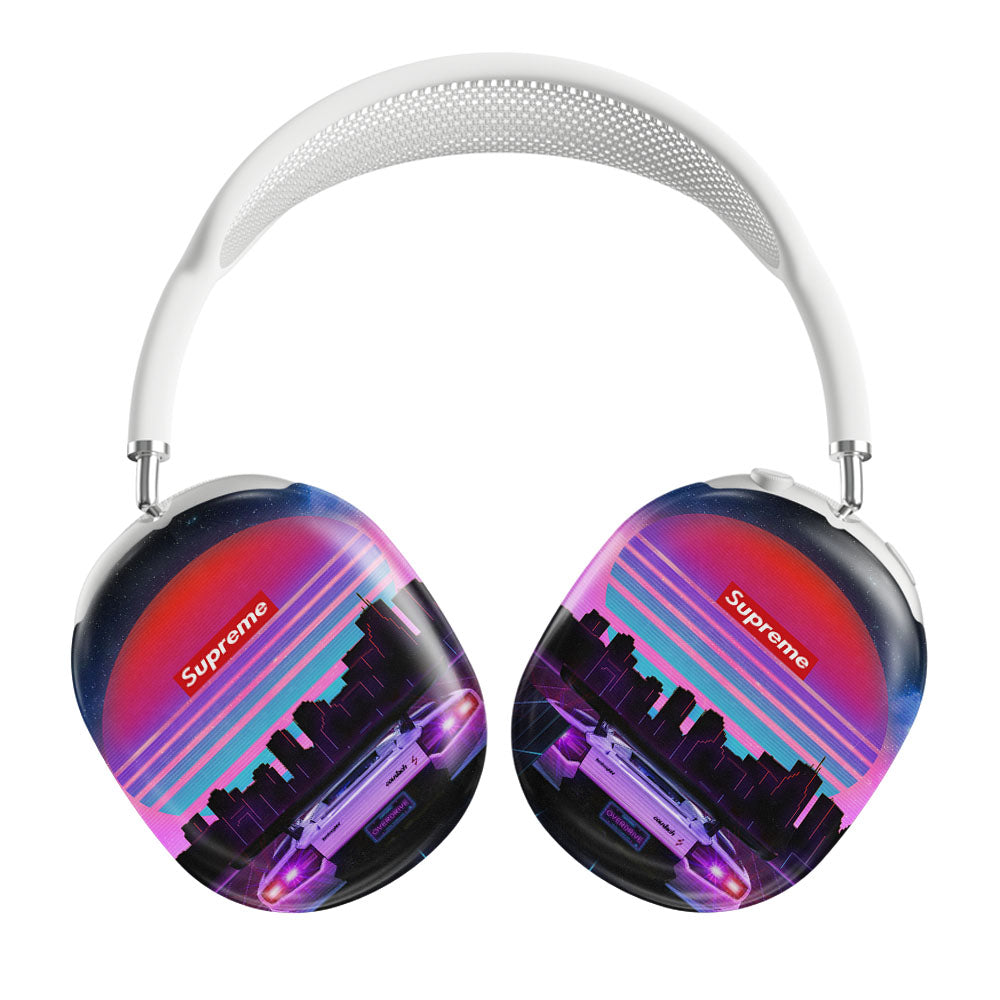 Supreme Retro Lamborghini Airpods Max Tough Case