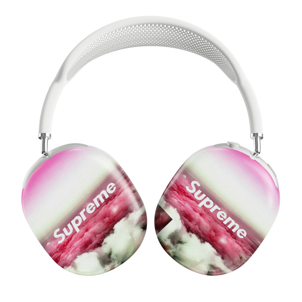 Supreme Sky Pink White Airpods Max Tough Case