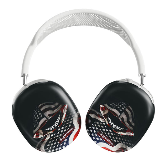 Supreme Us Flag Hoodie Airpods Max Tough Case