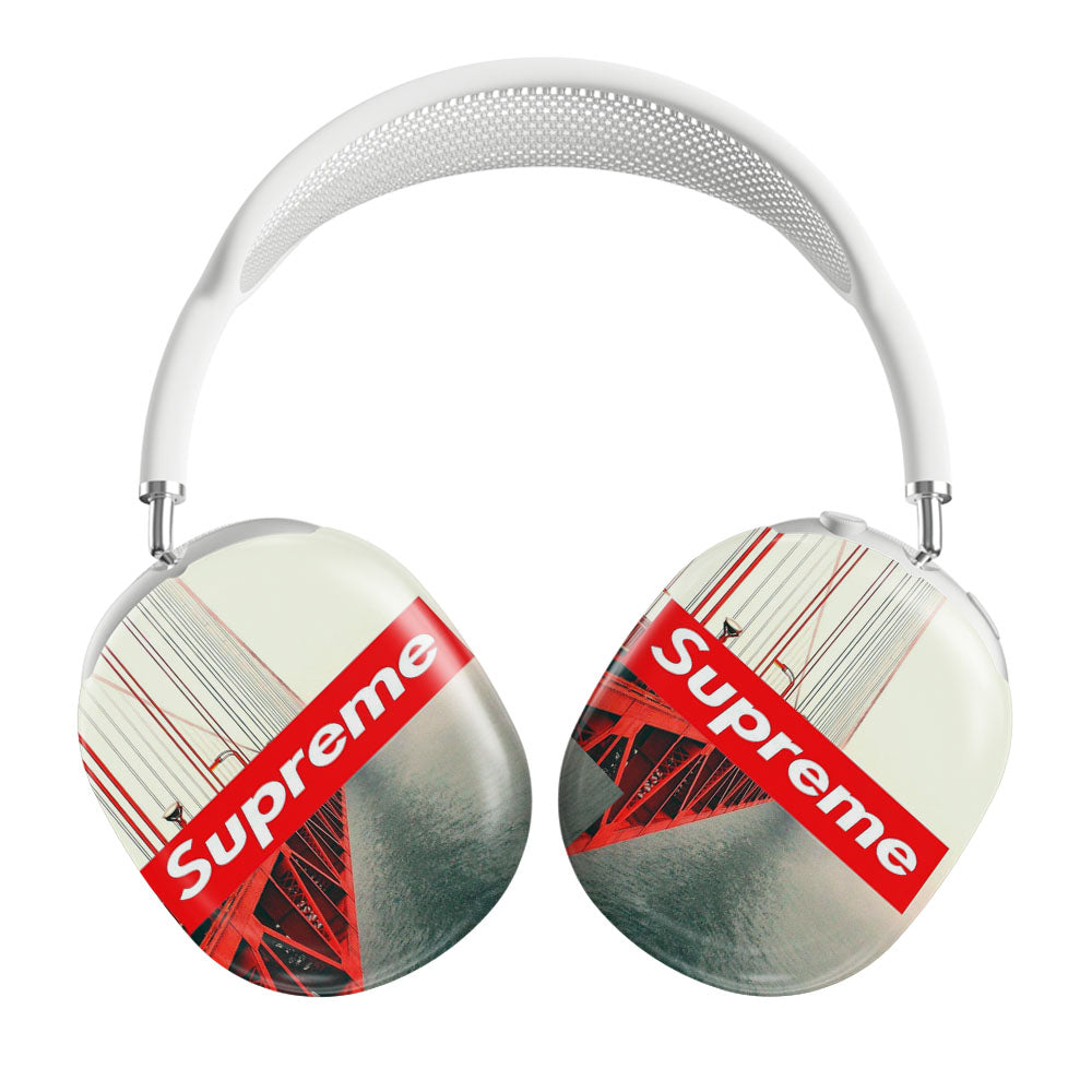 Supreme View Red Airpods Max Tough Case
