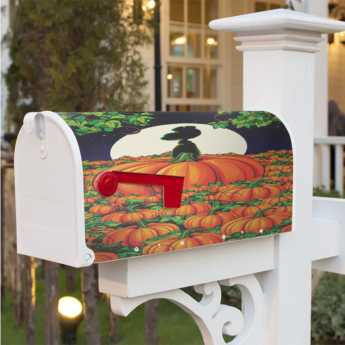 It'S The Great Pumpkin Snoopy Magnetic Mailbox Cover 18" X 21" Outdoor Decor
