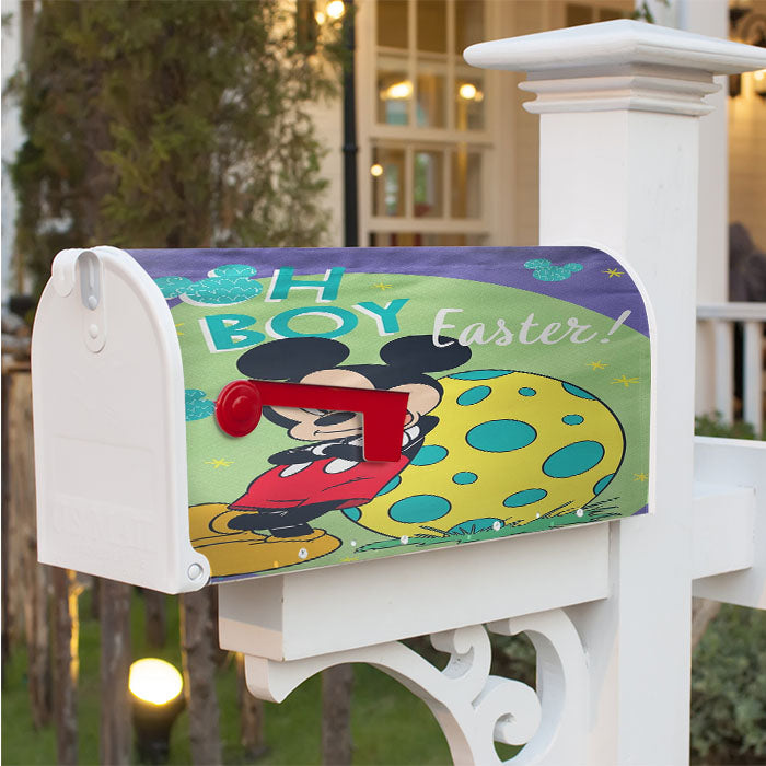 Mickey Mouse Easter Magnetic Mailbox Cover 18" X 21" Outdoor Decor