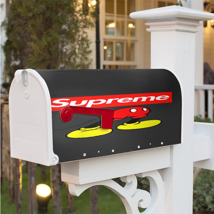 Mickey Supreme Magnetic Mailbox Cover 18" X 21" Outdoor Decor