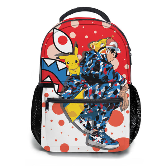 Bape Supreme Pikachu School Backpacks