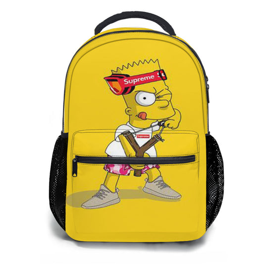 Bart Simpson Supreme Yeezy School Backpacks