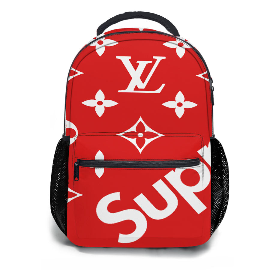 Big Supreme Louis Vuitton School Backpacks