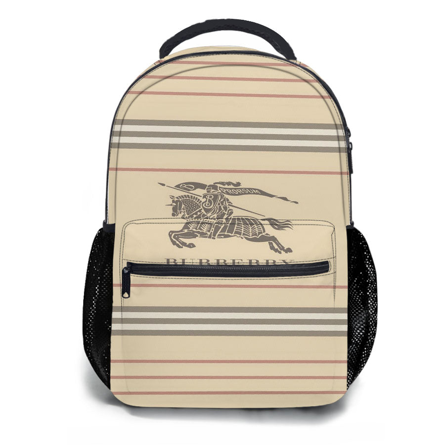 Burberry Established 1856 School Backpacks