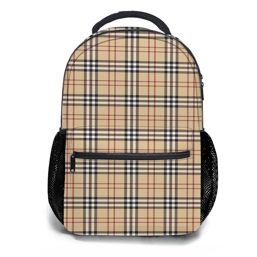 Burberry Patttern School Backpacks