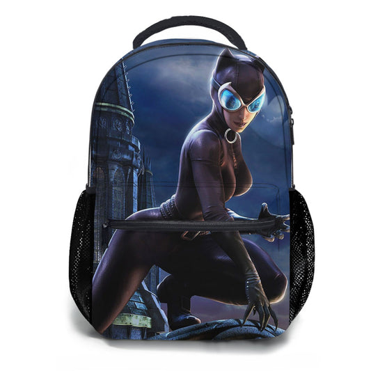 Catwoman Batman Arkham Knight Sexy School Backpacks