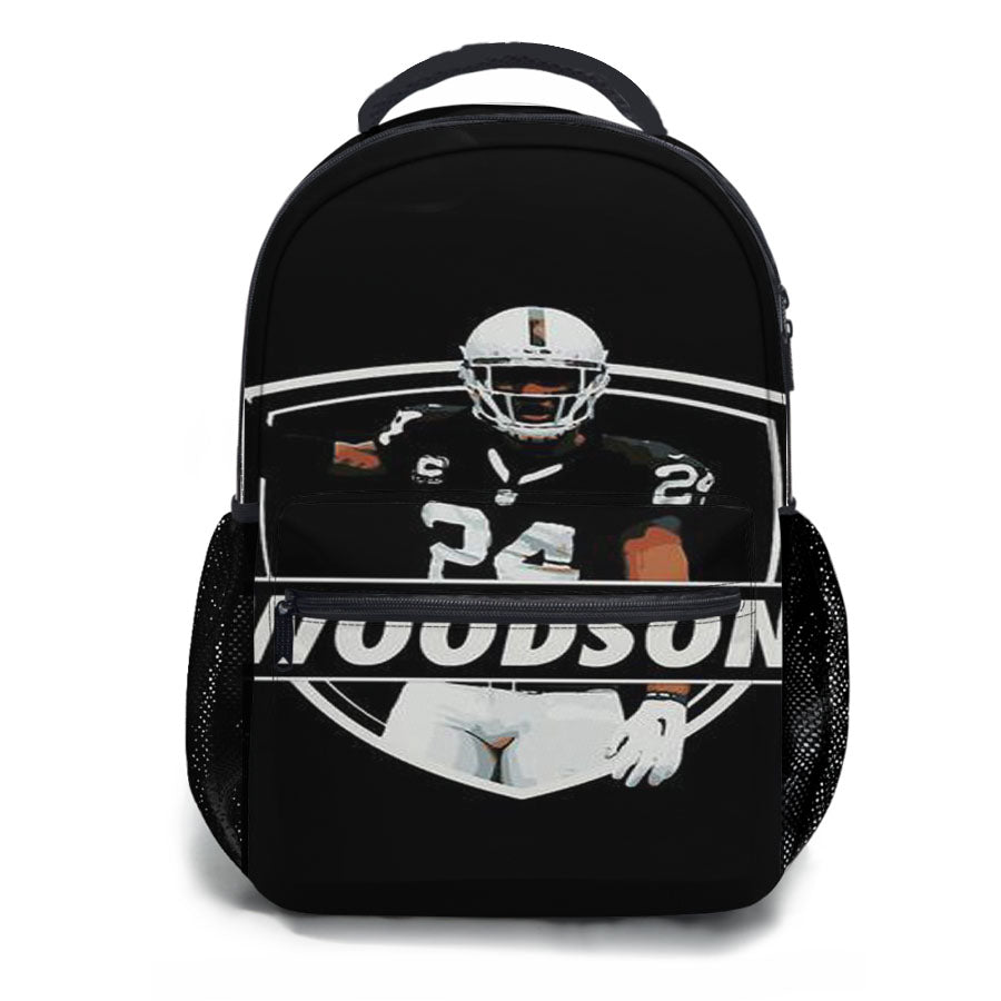 Charles Woodson Oakland Raiders School Backpacks