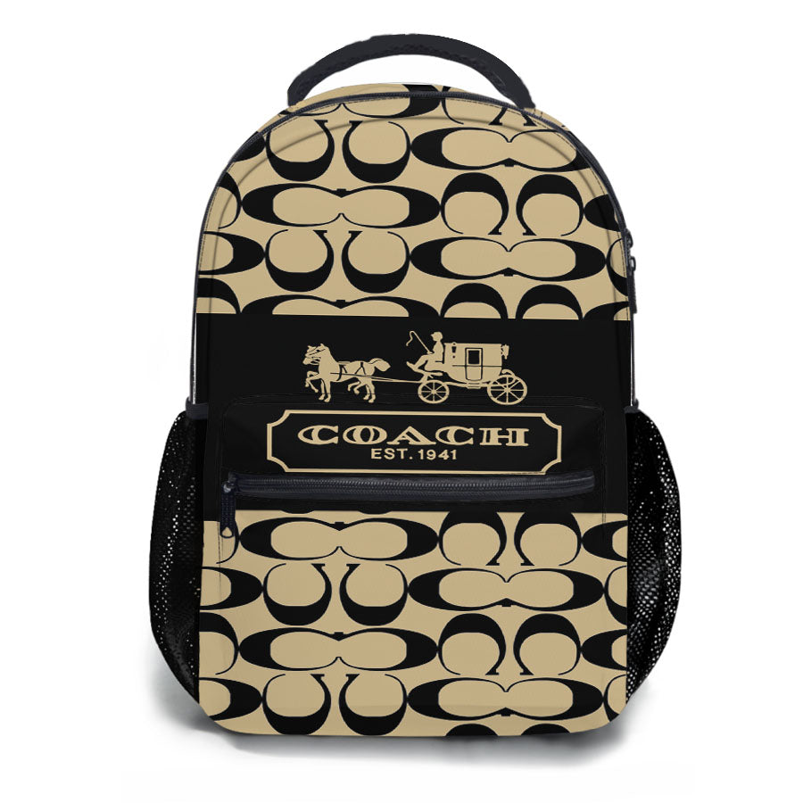 Coach Logo Wallpaper School Backpacks