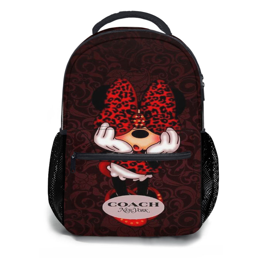 Coach Minnie Mouse New York School Backpacks