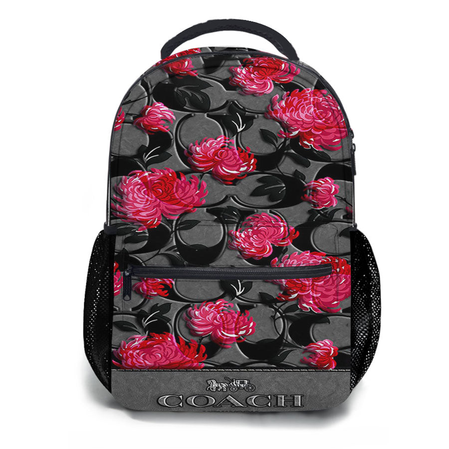 Coach New York Flower 3 School Backpacks